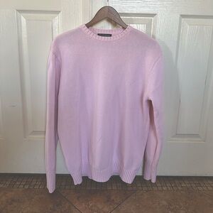 Brandy Melville Cotton Baby Pink Knit Sweater